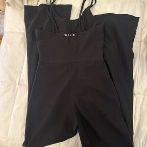 Wilo black athletic jumpsuit